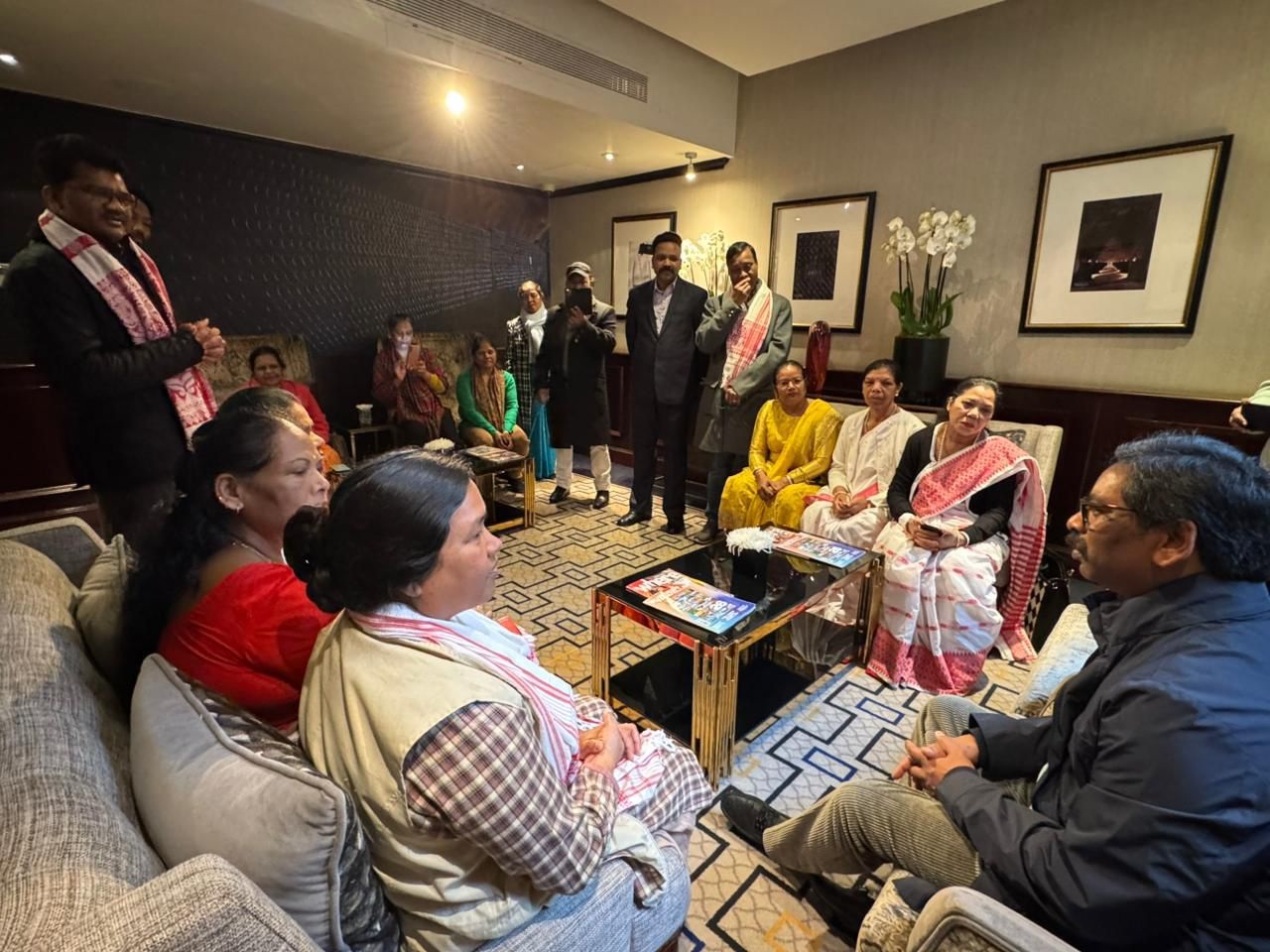 jharkhand news- jharkhand in london- ranchi news- jharkhand cm in london-