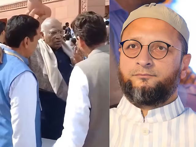 party politics- congress vs aimim- delhi news-