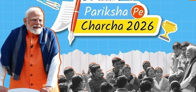 pareeksha pe charcha- 9th edition of pareeksha pe charcha- pm news- students with pm- conversation with pm-delhi news-